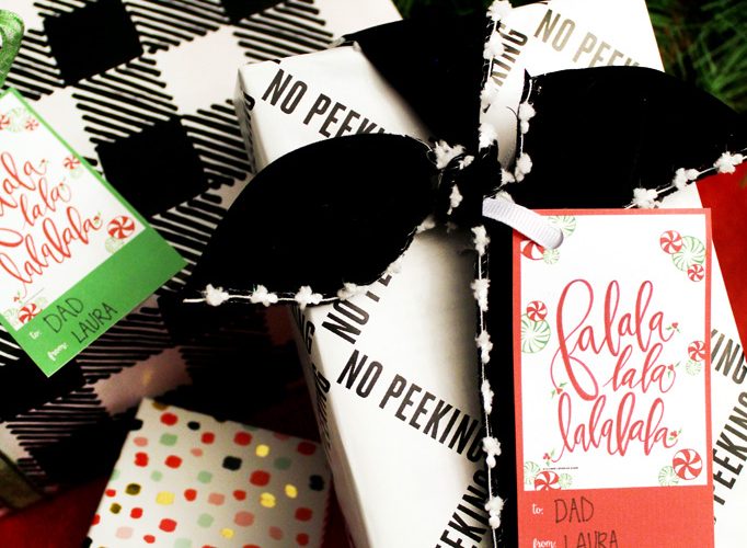 Free Printable Holiday Gift Tags