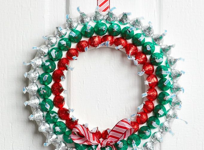 Floracraft hershey kiss wreath kit
