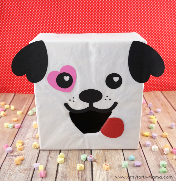 Puppy valentine box