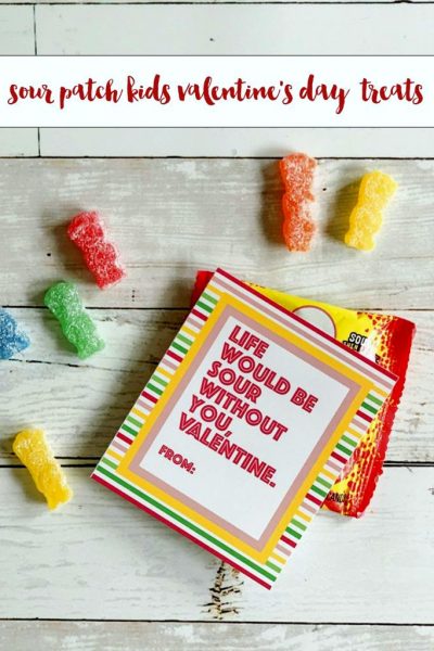 Sour patch kids valentines day treats free printable tags