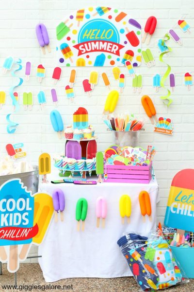 Hello summer popsicle party 1