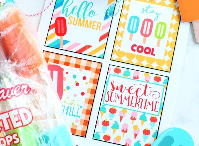 Summer popsicle printables giggles galore
