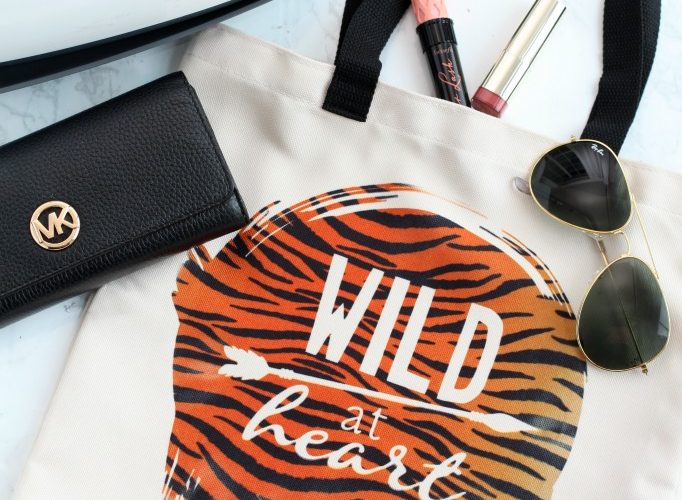 Wild at heart tote cricut infusible ink