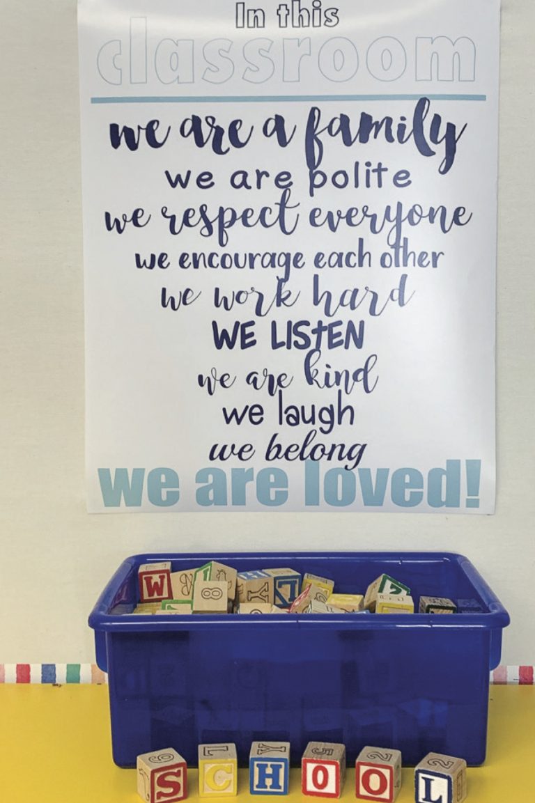 Printable Classroom Rules Sign - Giggles Galore