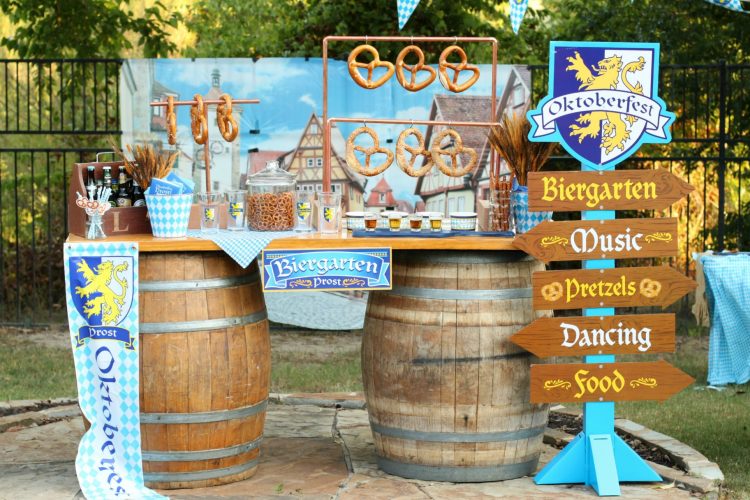 Oktoberfest pretzel bar hero half