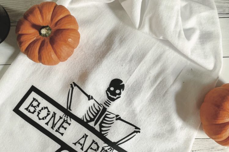 Diy halloween kitchen towel 8 copy