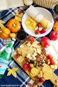 Fall picnic spread