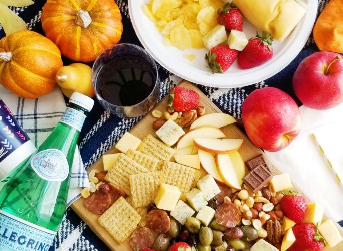 Fall picnic spread