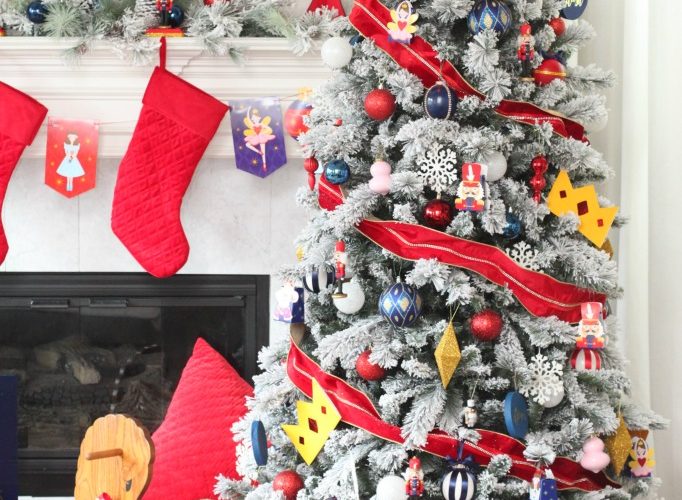 Nutcracker christmas tree