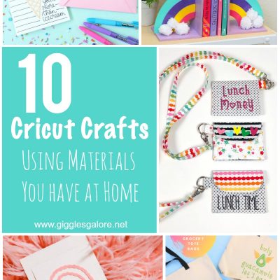 10 Cricut Crafts to Make Using Materials You Have at Home