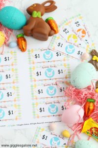 Bunny buck easter printable