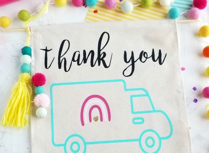 Cricut thank you delivery drivers