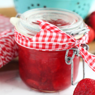 The Best Homemade Strawberry Jam + Printable Jam Labels
