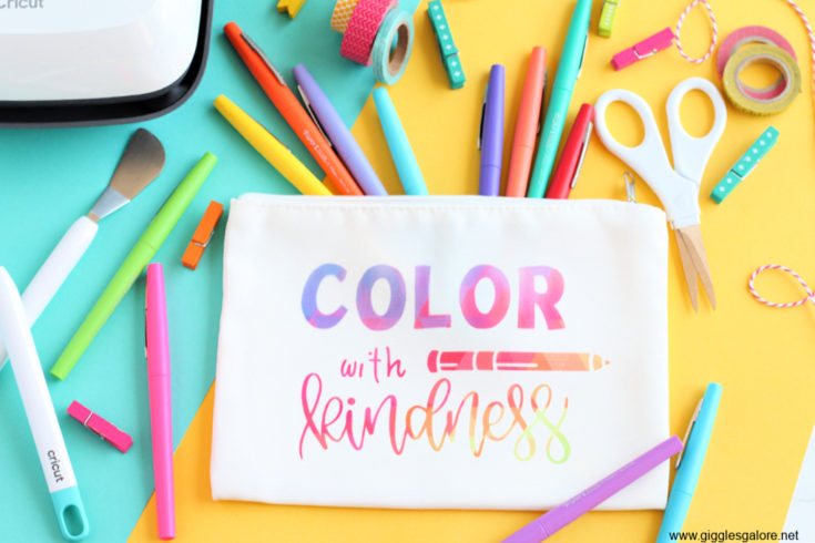 Color with kindness markers