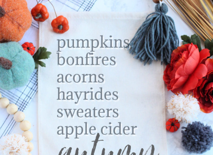 Autumn bucket list banner