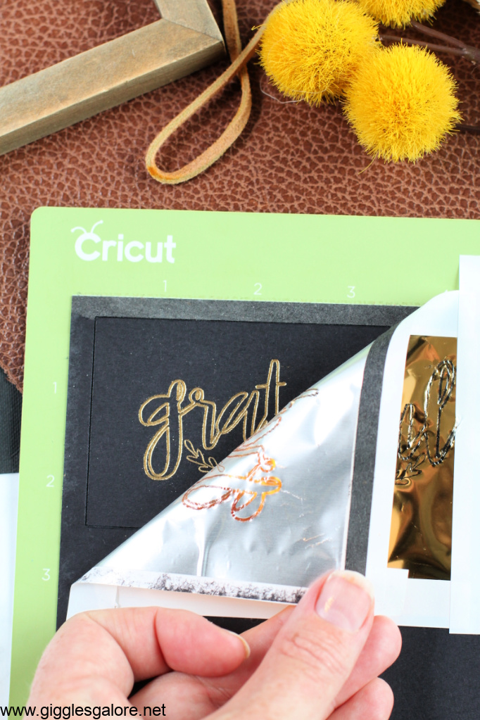 How to Use Cricut Foil Transfer System - Giggles Galore