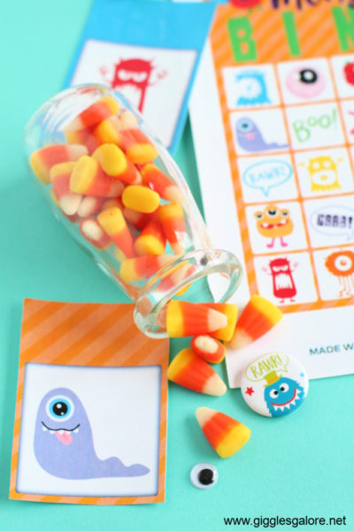 Monster Bingo Printable Game - Giggles Galore