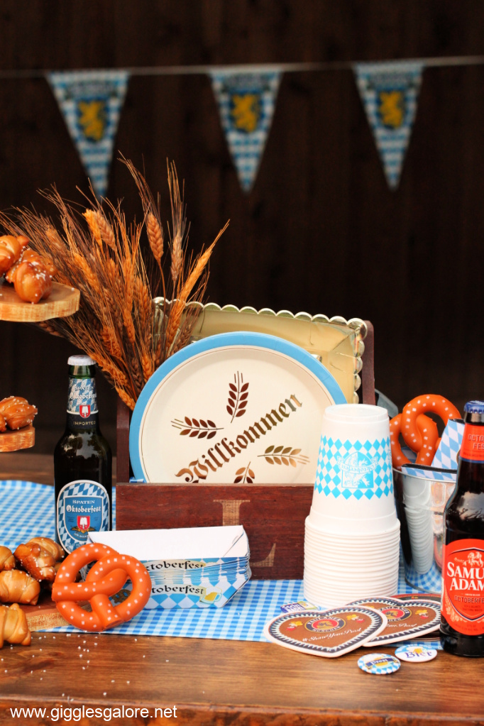 thumbnail image 2 of Oktoberfest Decoration Beers Birthday Banner, Cheers Adult Man Party 2 of 11