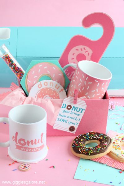 Donut mothers day gift basket