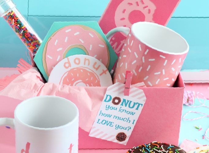 Donut mothers day gift basket