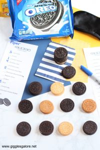 Family activity oreo taste test challenge
