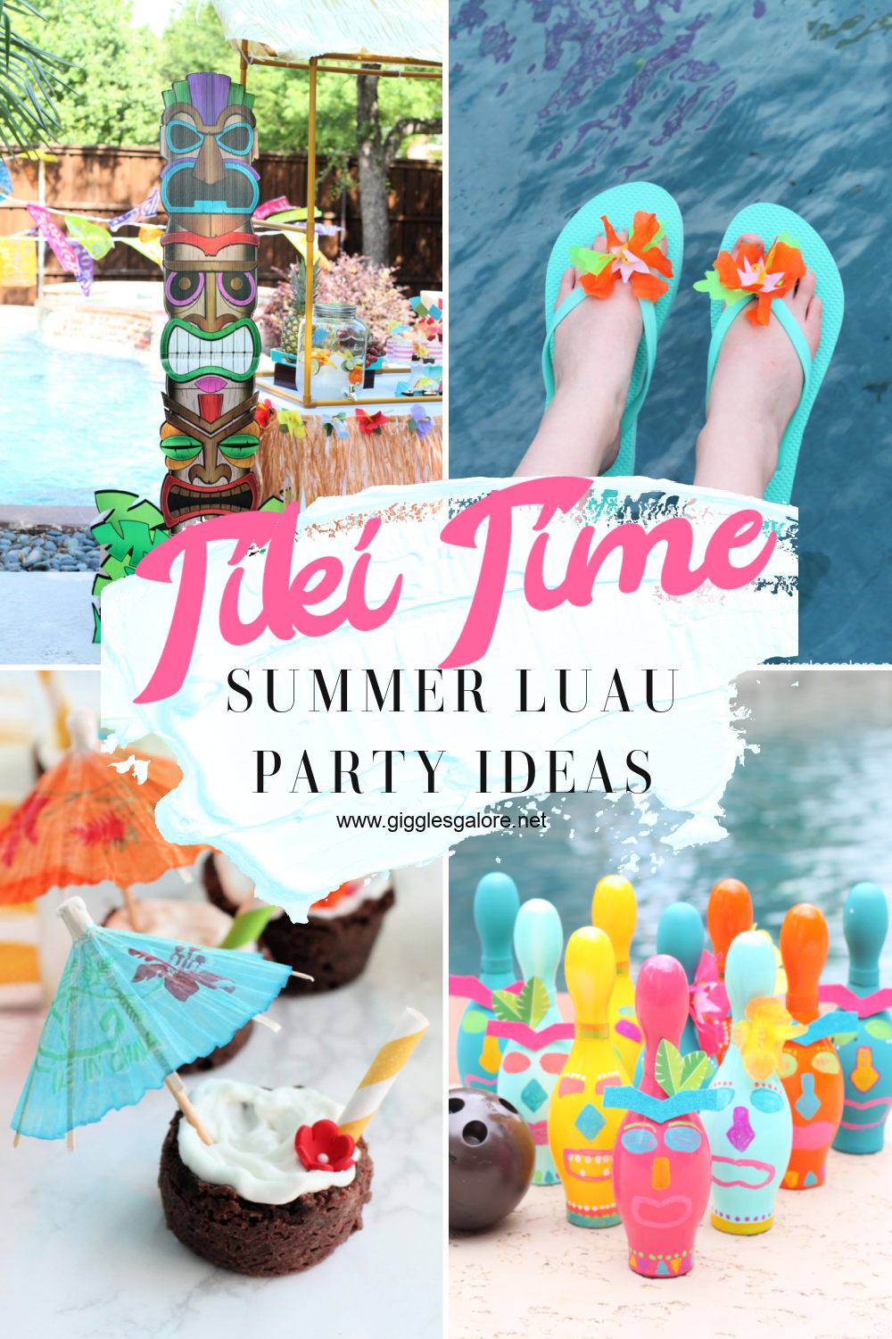 Teen Tiki Time Birthday Party Ideas - Giggles Galore