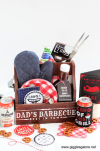 Dads bbq caddy cricut gift