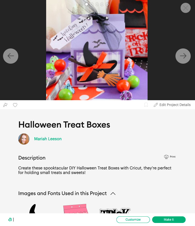 Cricut Halloween Boxes SVG