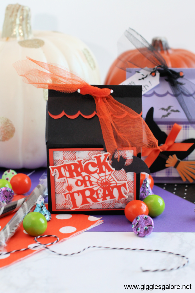 Cricut Halloween Treat Box Step 9