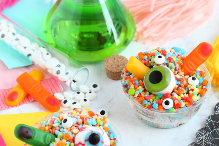 Monster Halloween Dippin Dot Treats
