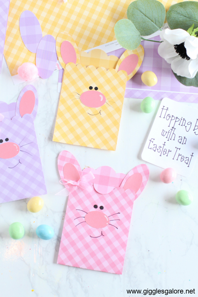 DIY Easter Bunny Gift Card Holder