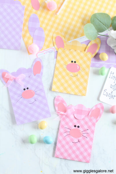 Easter Bunny Gift Card Holder with Cricut