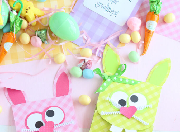DIY Cricut Easter Bunny Cards