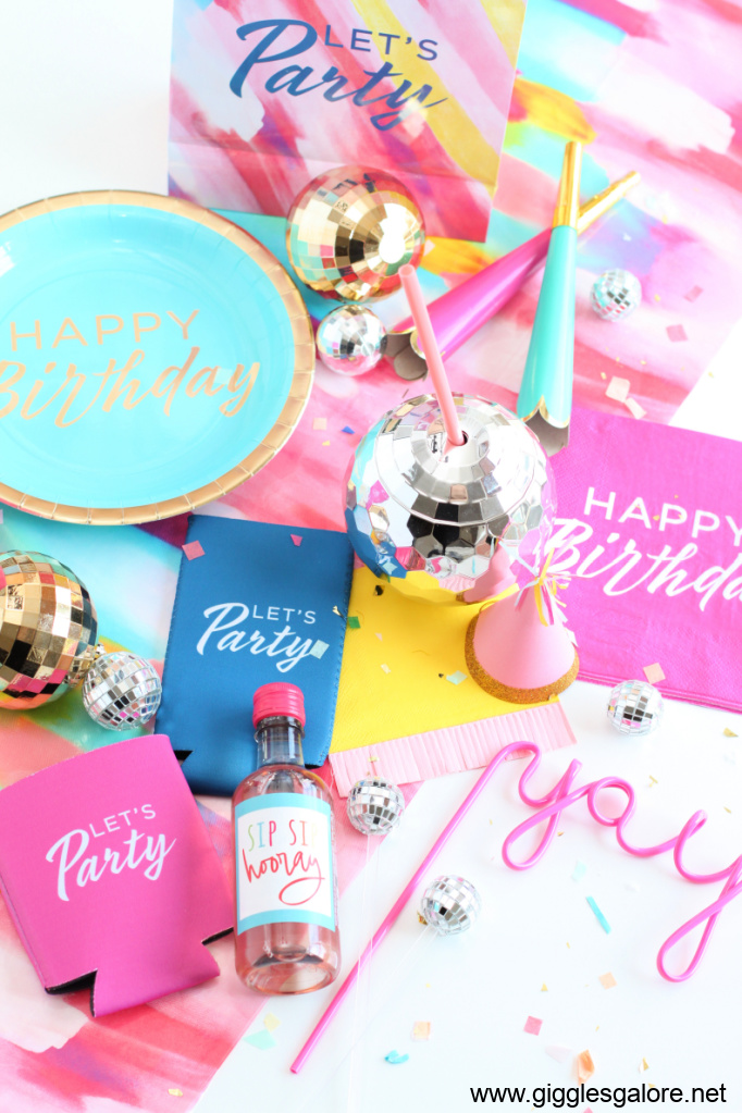 Colorful Disco Birthday Party