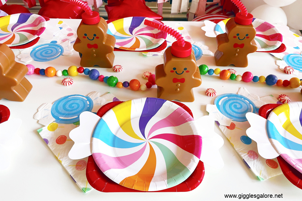 Gingerbread Candy Plates