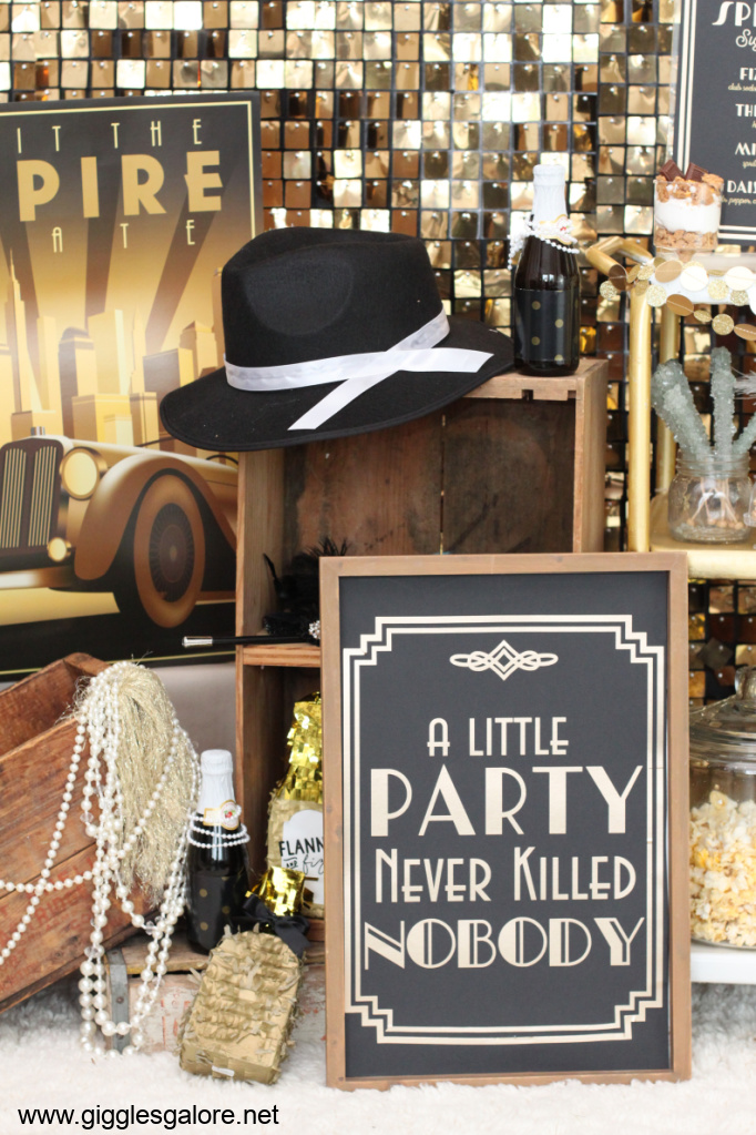 A Little Party Never Killed Noboby Sign