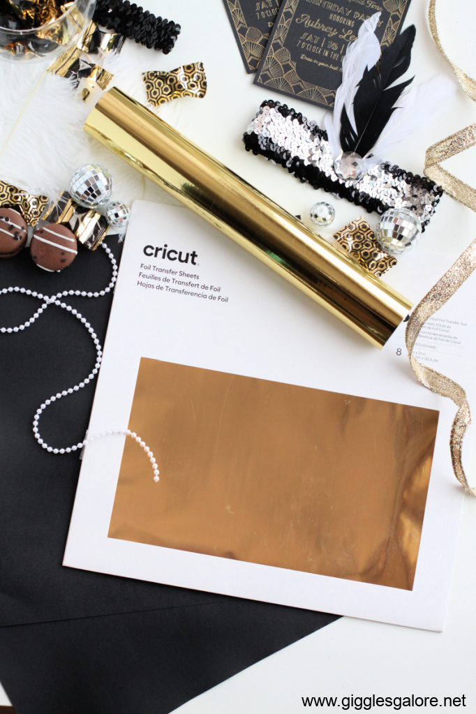 Cricut Gold Foil Supplies