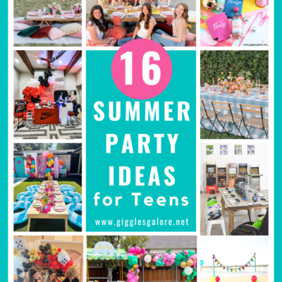 16 Teen Summer Birthday Party Ideas