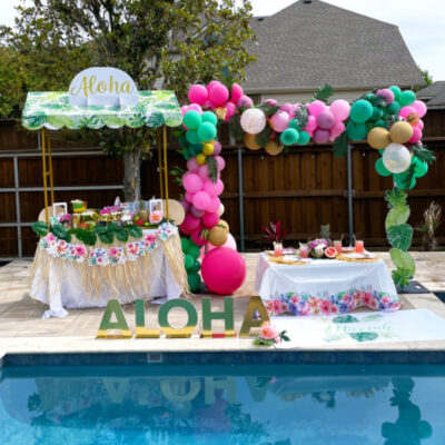 Hosting an Elevated Luau Pool Party