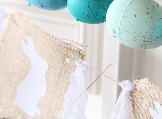 Speckled Easter Egg Garland