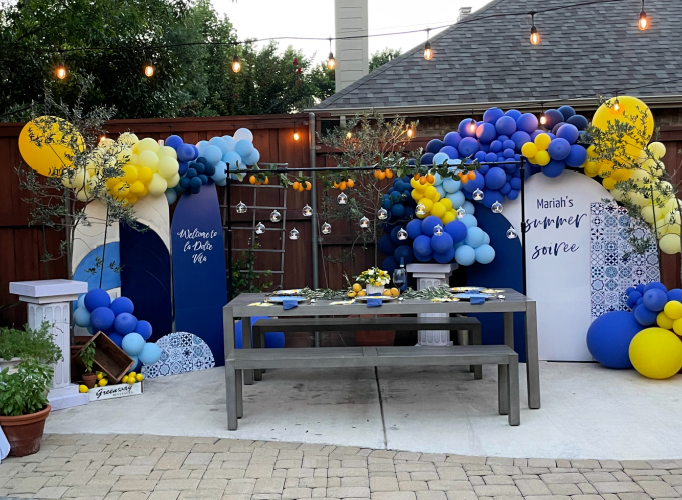 Blue and White Summer Party Ideas