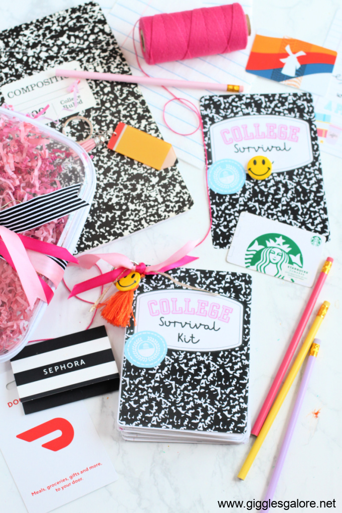 College Survival Kit Printable Supplies College Survival Kit Printable Supplies