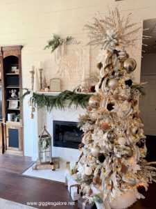King of Christmas Flocked Tree