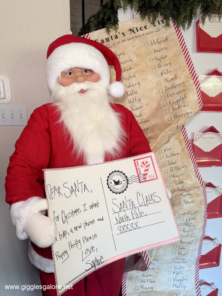 Dear Santa Postcard Dear Santa Postcard