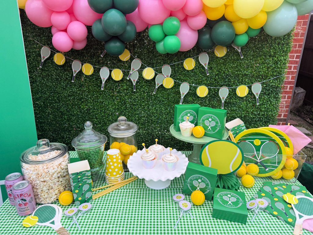 Perfect Match Tennis Party Ideas