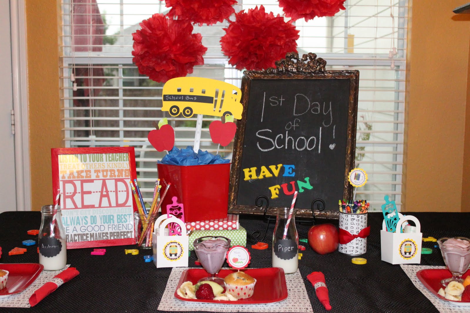 Back To School Breakfast Giggles Galore